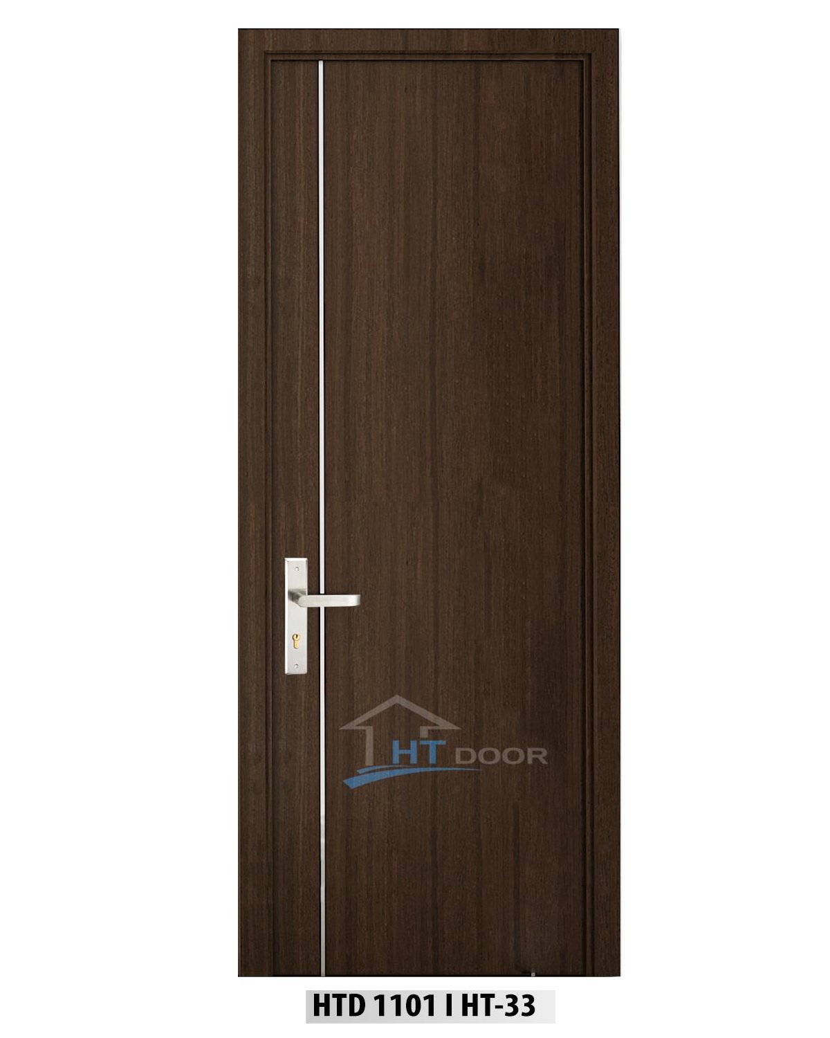 Mẫu cửa gỗ nhựa composite HTD 1101